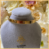 Edelstahlarmband in Gold mit funkelnden Zirkonia – Elegant & Langlebig