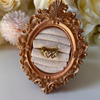 Edelstahl, 18K Gold Look, Verstellbarer Chic-Love Ring, Trend-Schmuck