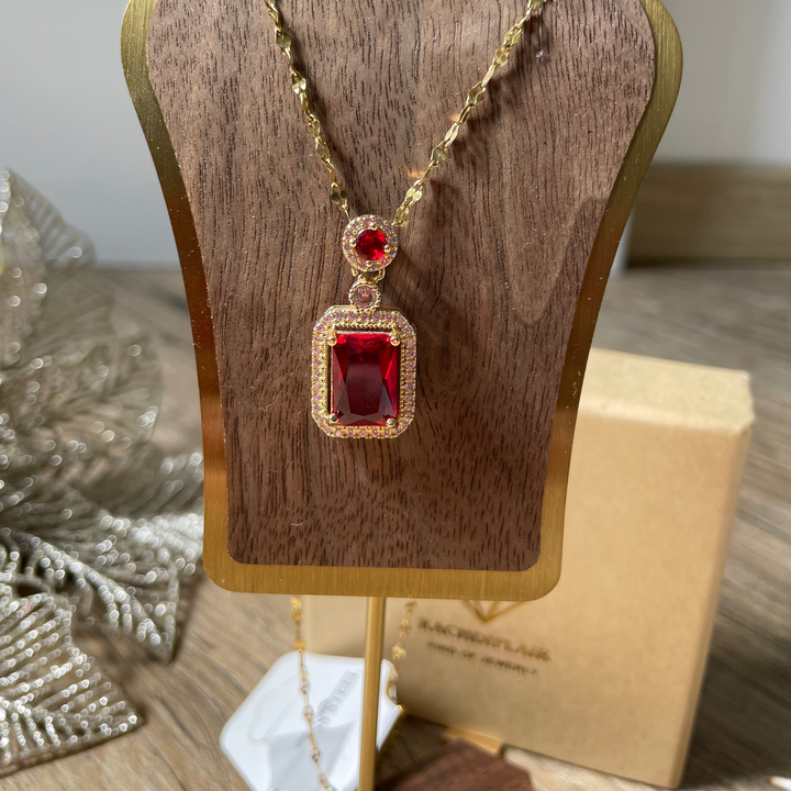 Luxury Zircon Crystal Pendant Necklaces For Women
