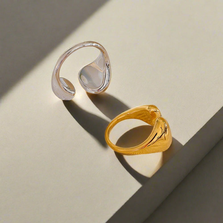 hochwertige Ring|| minimalistische tägliche|| glatte Mode offen verstellbarer Ring-Rachdiflair