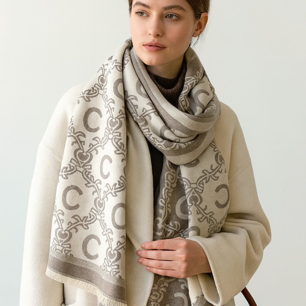 Neuer Luxus Winter Schal – Dick, warm und weich aus Kaschmir für Damen