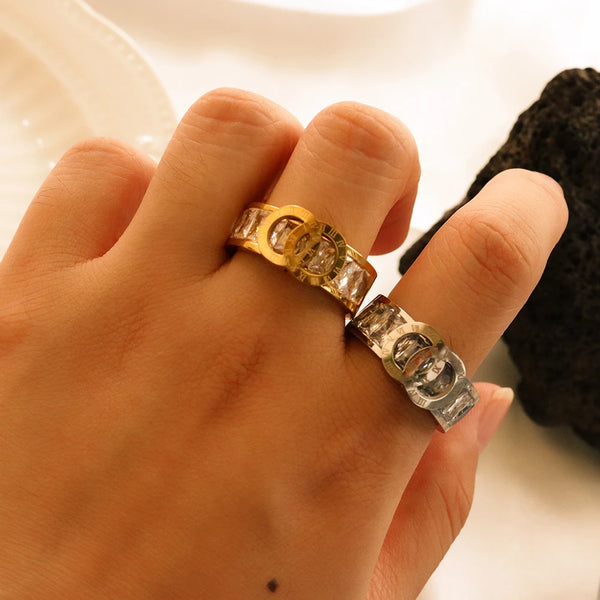 Luxury  Crystal Rings