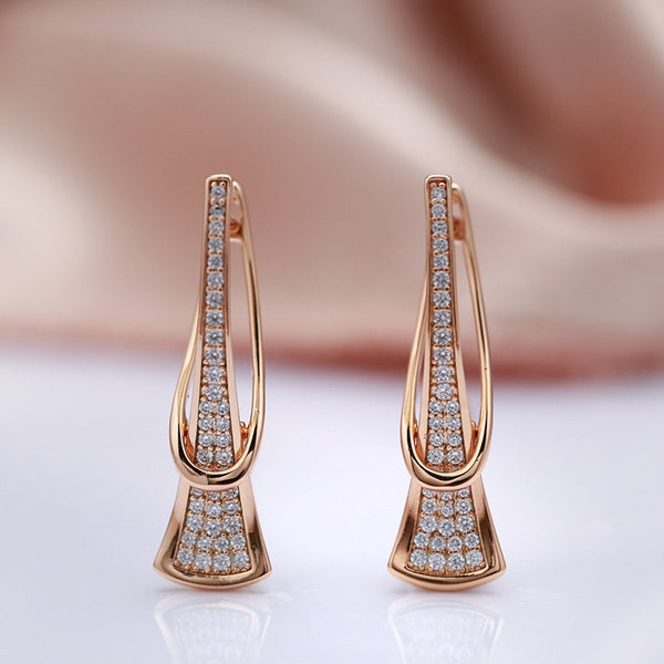 Rose Gold 585 Earring "Alise"