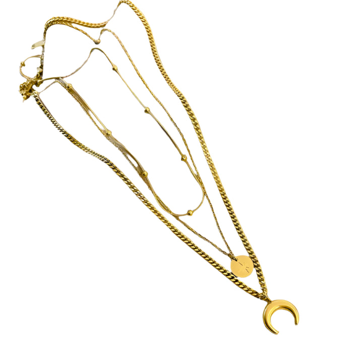 Edelstahl necklace "Hilal" 316L Stainless Steel